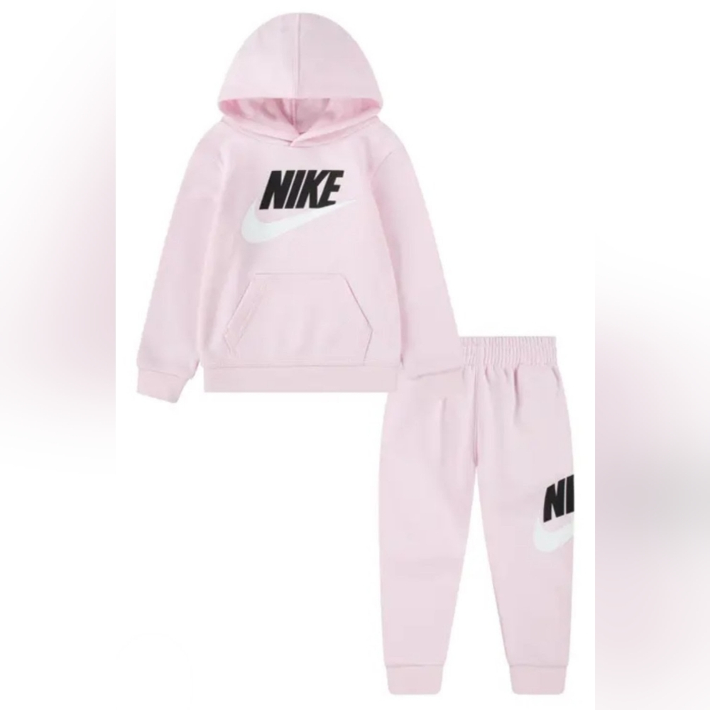 Nike Kids' Fleece Pullover Hoodie & Joggers Set